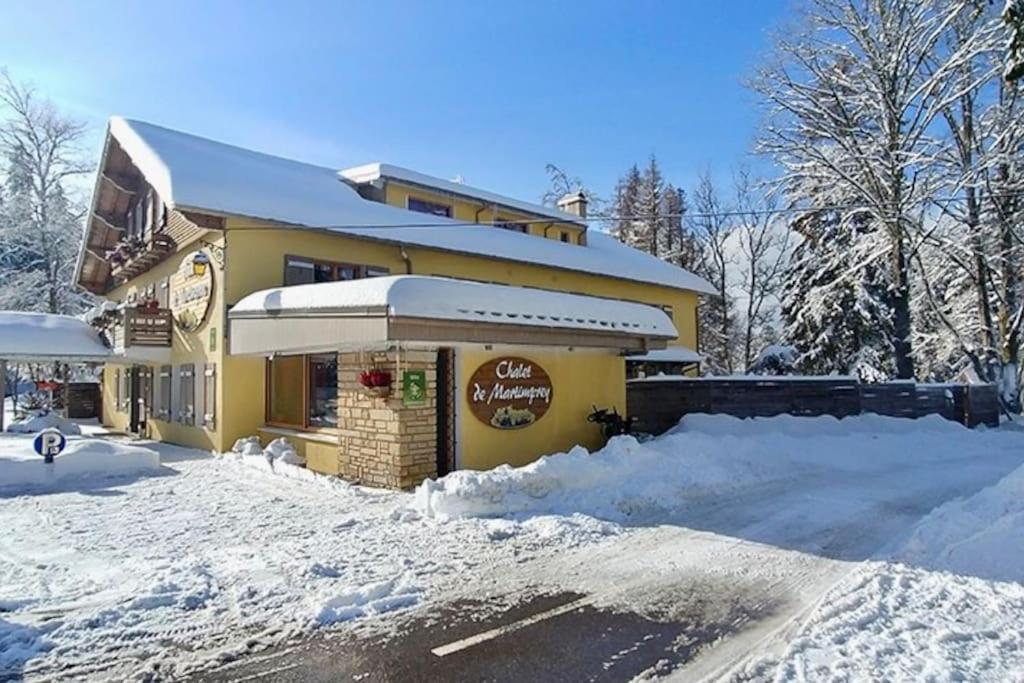 Le Petit Loup, Appartement Neuf Avec Jardin Gerbepal ภายนอก รูปภาพ